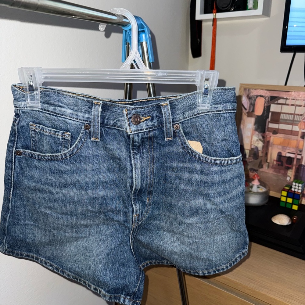 Levi’s Denim Blue Jean Shorts
